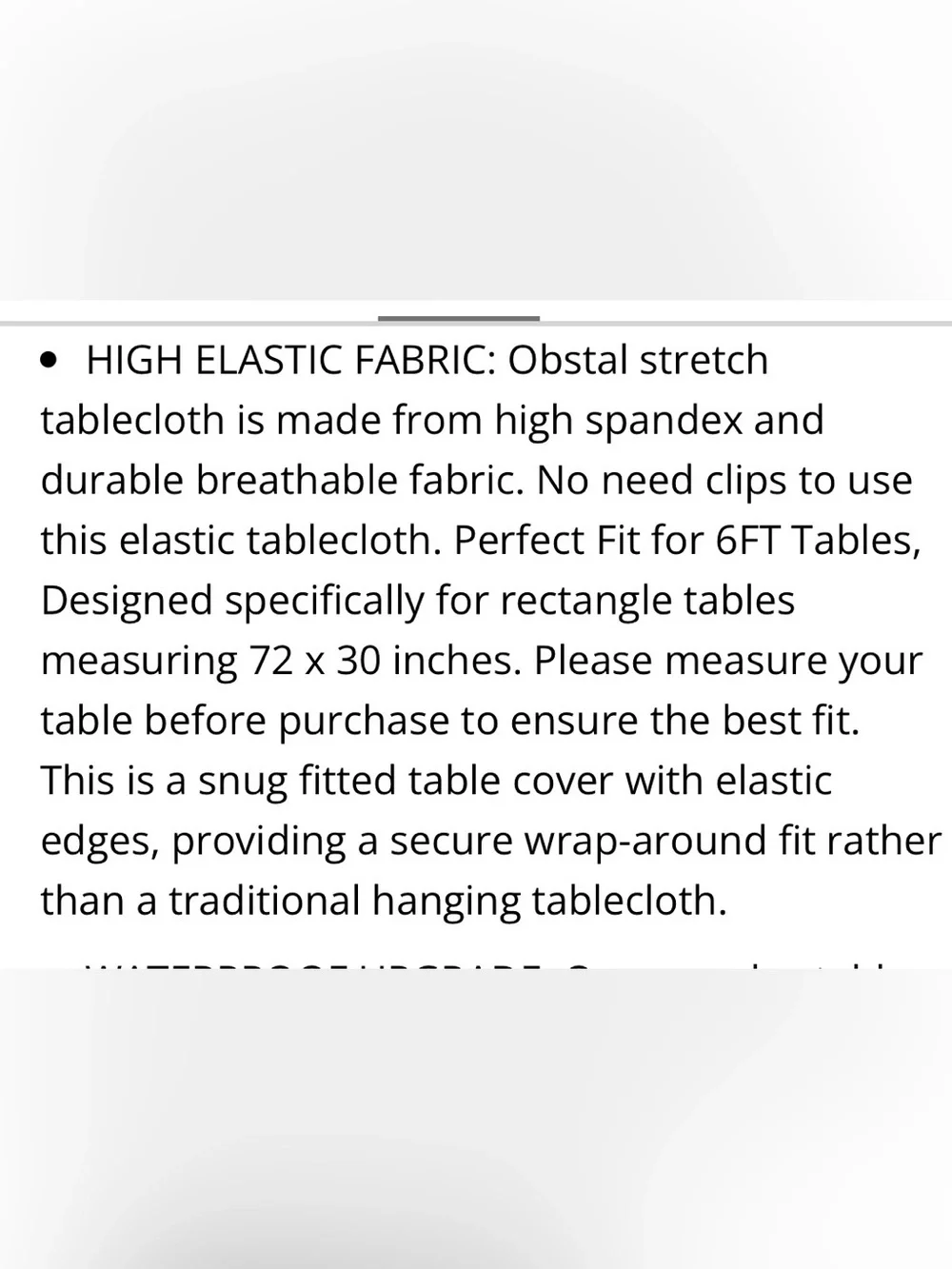 Obstal material polyester